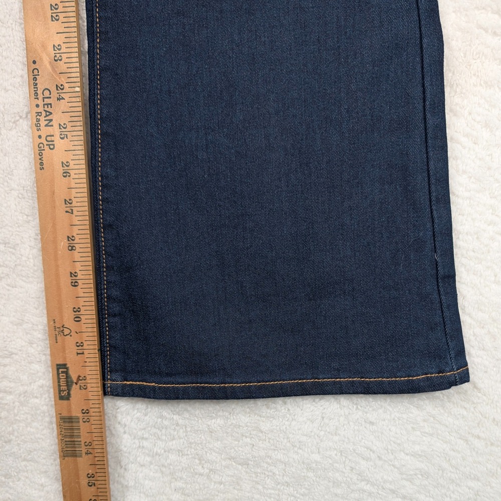 Levi's 726 Flare Jeans Womens 29x32 Dark Blue High Rise Stellar Stretch NEW - Picture 7 of 10